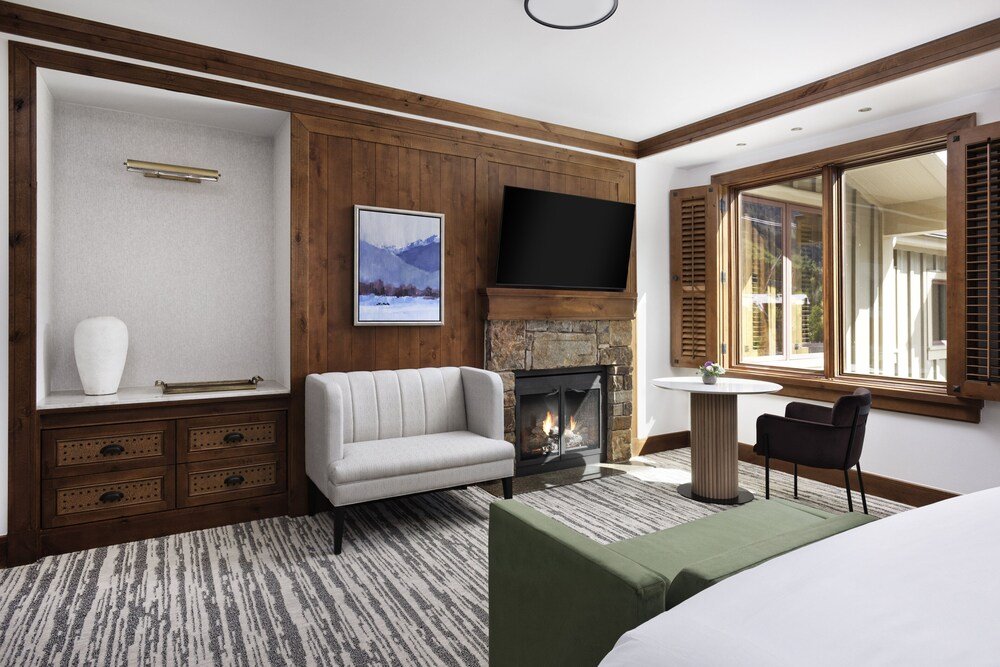 Second hotel room with refined decor