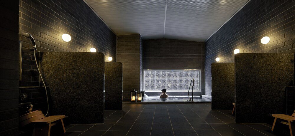 Modern spa area