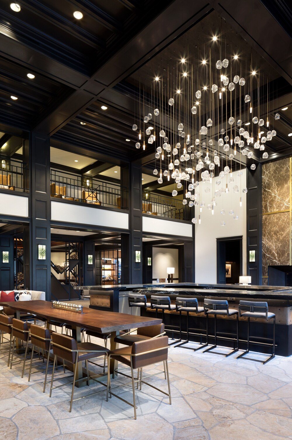 Amplio lobby del Park Hyatt Beaver Creek Resort and Spa
