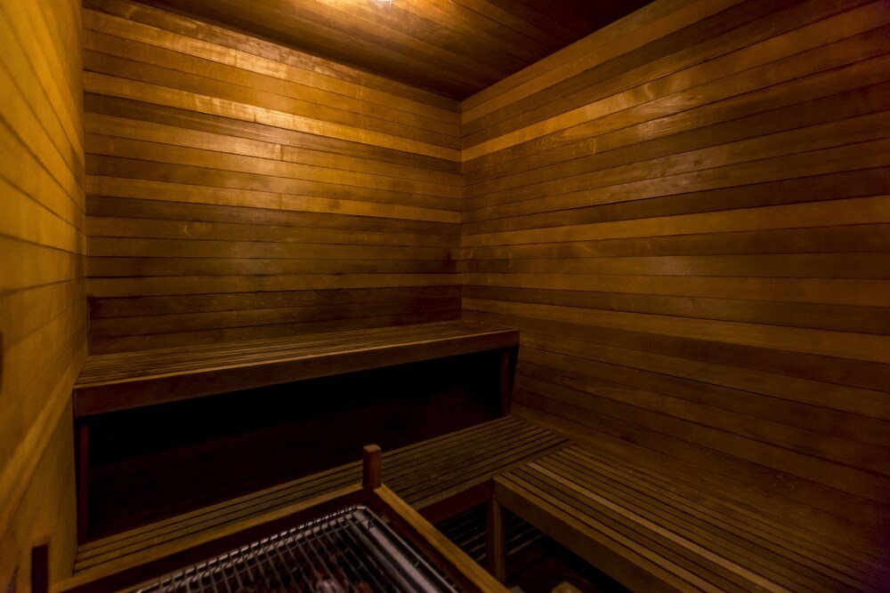 Sauna at Red Wolf Lodge in Olympic Valley